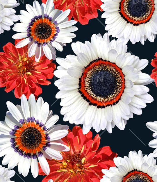 向日葵印花华亿平台图片