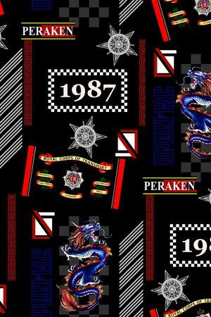 字母印花华亿平台图片