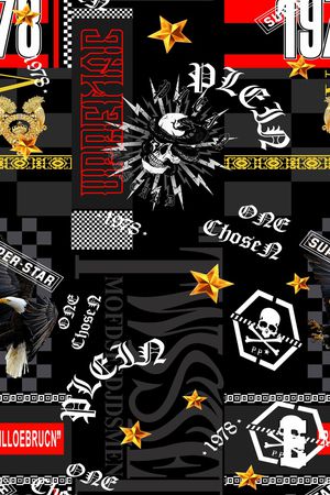 几何印花华亿平台图片