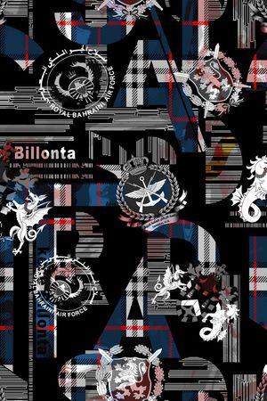 几何印花华亿平台图片