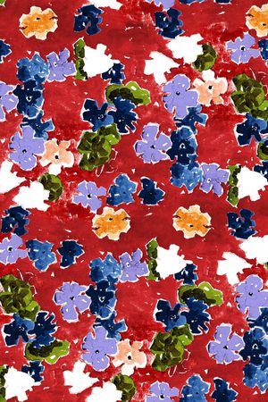 小碎花印花华亿平台图片