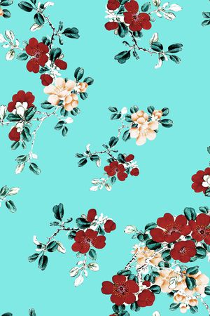 梅花印花华亿平台图片