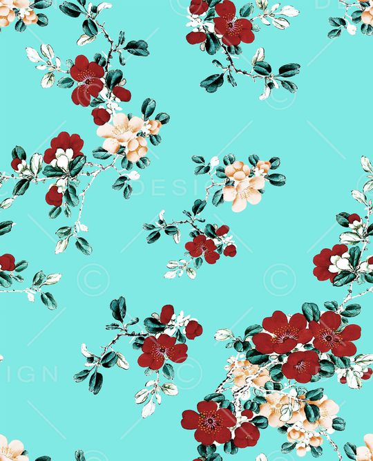 梅花印花华亿平台图片