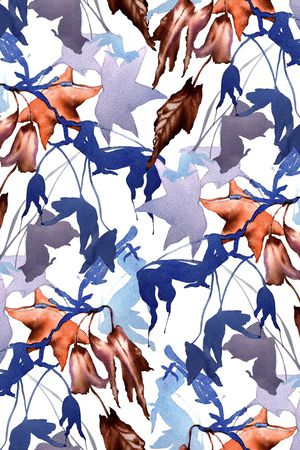 树枝印花华亿平台图片