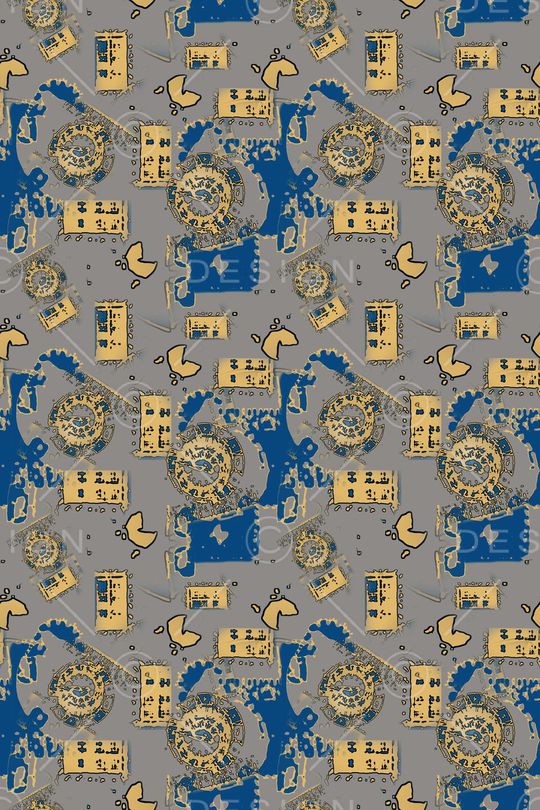 男装休闲花卉印花华亿平台图片