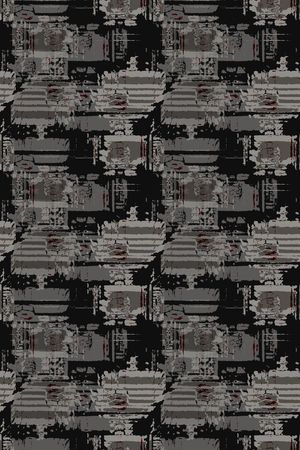 男装休闲花卉印花华亿平台图片