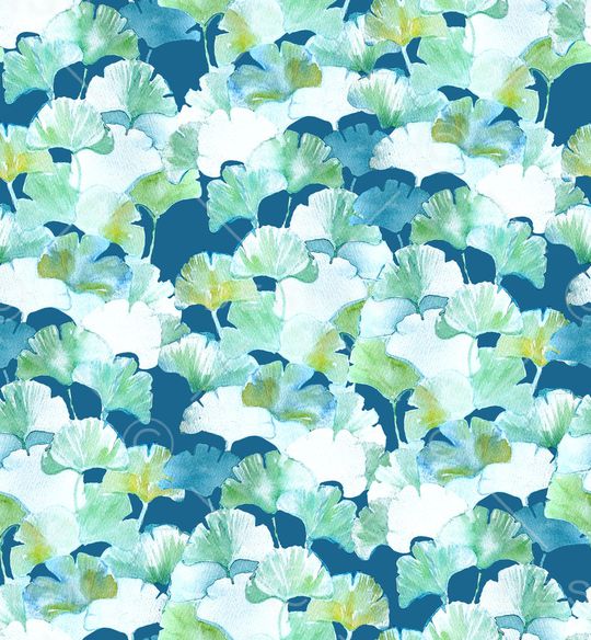 绿植树叶印花华亿平台图片