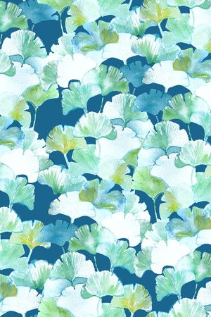 绿植树叶印花华亿平台图片