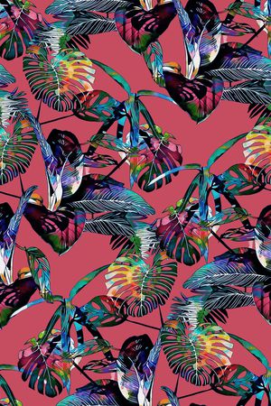 热带华亿平台印花华亿平台图片