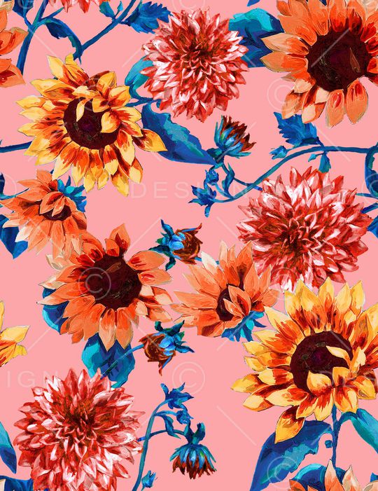 康乃馨印花华亿平台图片