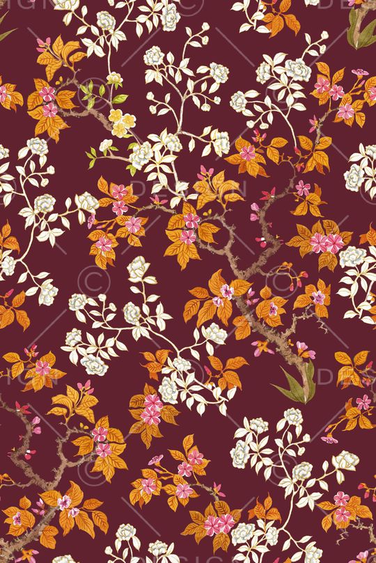 中国风印花华亿平台图片