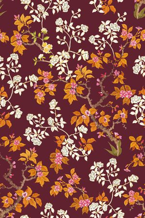 中国风印花华亿平台图片