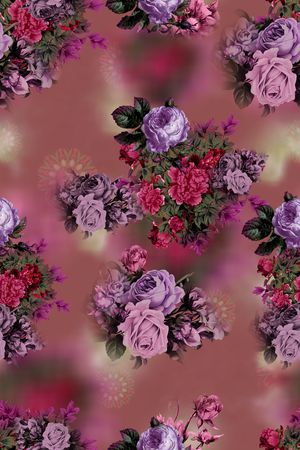 中国风印花华亿平台图片