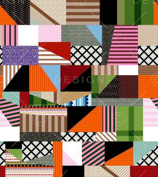 几何印花华亿平台图片