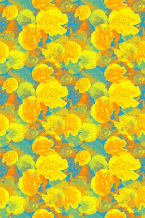 天堂花园印花华亿平台图片