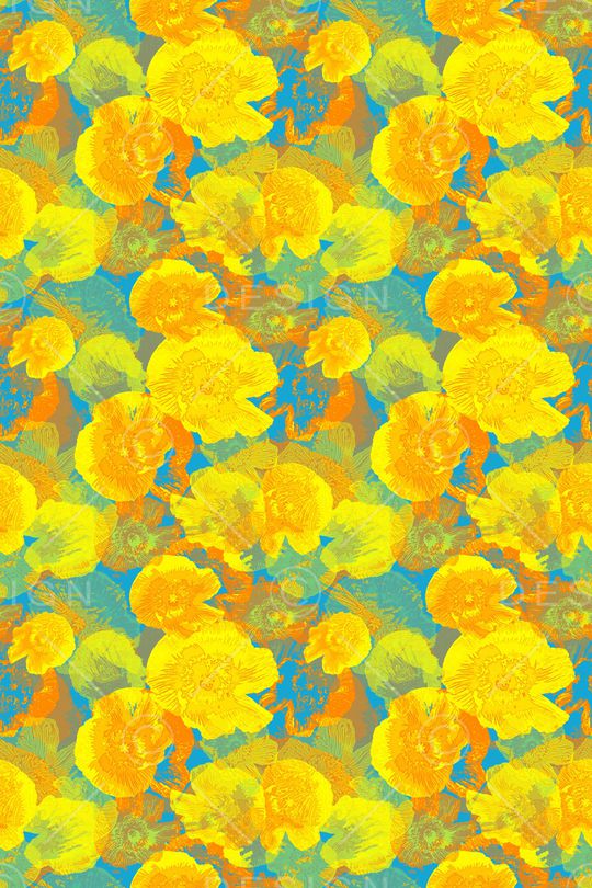 天堂花园印花华亿平台图片