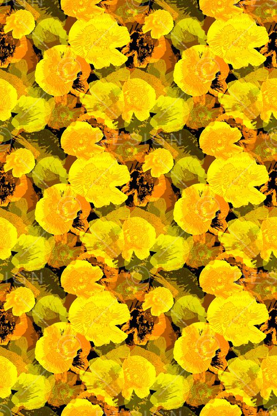 天堂花园印花华亿平台图片