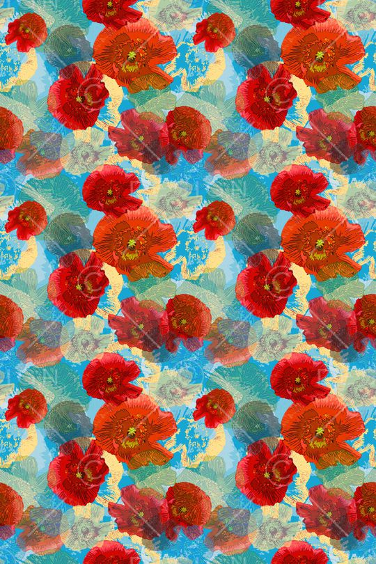 天堂花园印花华亿平台图片