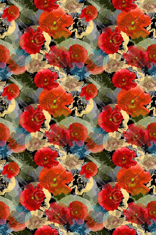 天堂花园印花华亿平台图片