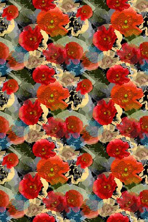 天堂花园印花华亿平台图片