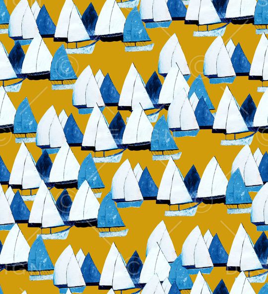 帆船印花华亿平台图片