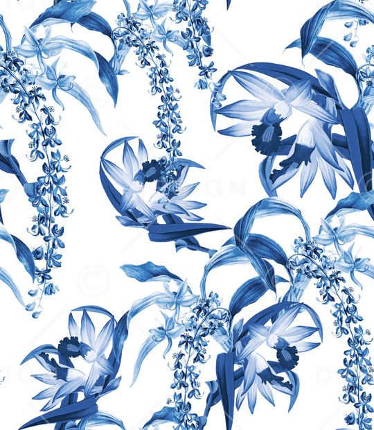 兰花印花华亿平台图片