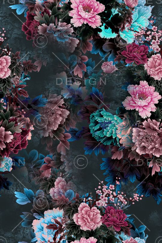 复古印花华亿平台图片