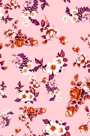 兰花印花华亿平台图片