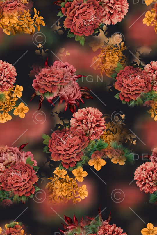 中国风印花华亿平台图片