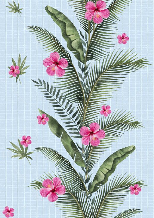 植物印花华亿平台图片