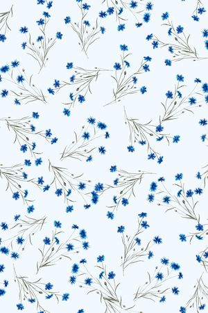 小碎花印花华亿平台图片