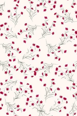 小碎花印花华亿平台图片