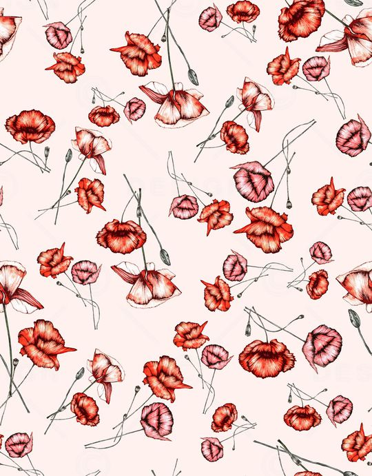 小碎花印花华亿平台图片