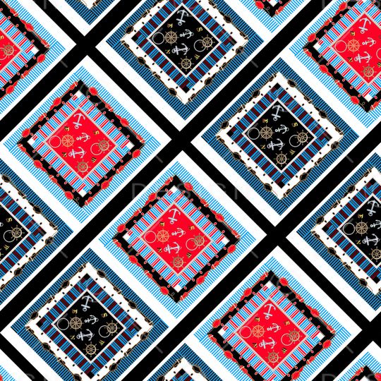 几何印花华亿平台图片