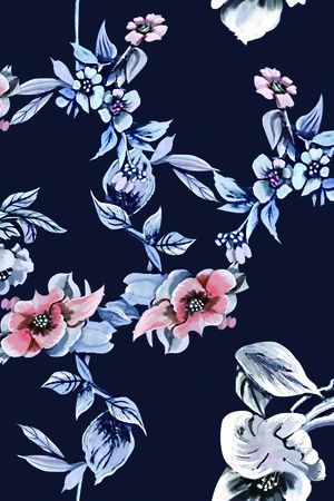 绿植树叶印花华亿平台图片