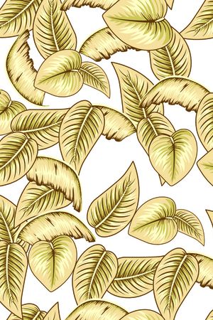 绿植树叶印花华亿平台图片