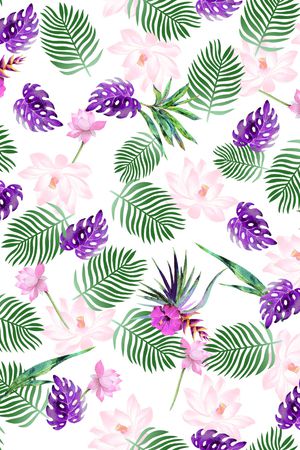 绿植树叶印花华亿平台图片