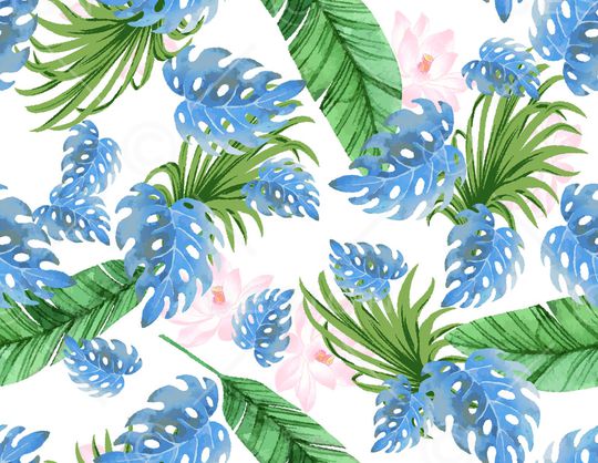 热带华亿平台印花华亿平台图片