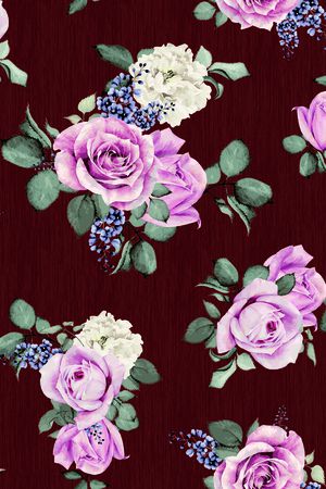 小碎花印花华亿平台图片