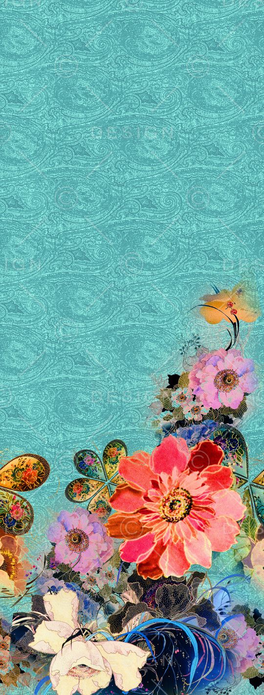 定位花印花华亿平台图片