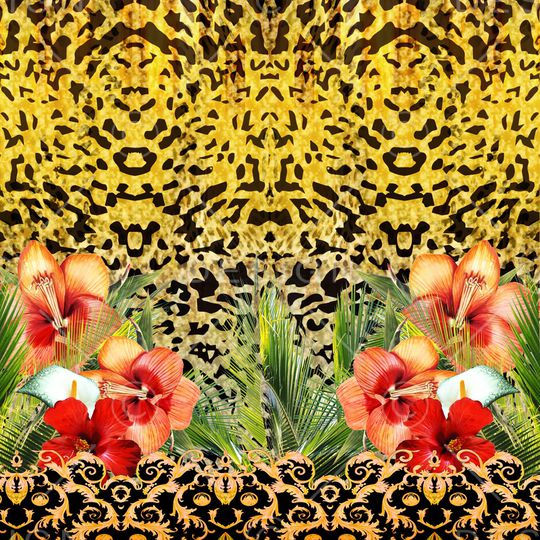 leopard印花华亿平台图片