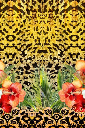 leopard印花华亿平台图片