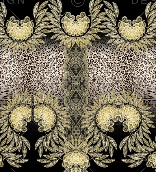 leopard印花华亿平台图片