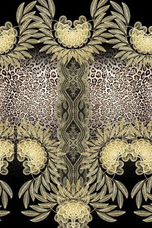 leopard印花华亿平台图片