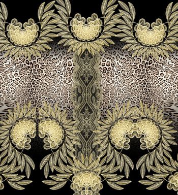 leopard印花华亿平台图片