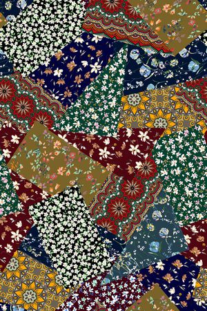 小碎花印花华亿平台图片