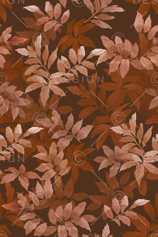 绿植树叶印花华亿平台图片