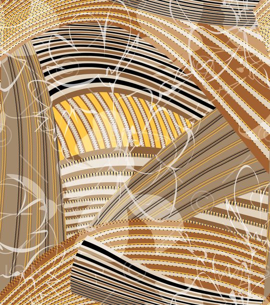 几何印花华亿平台图片