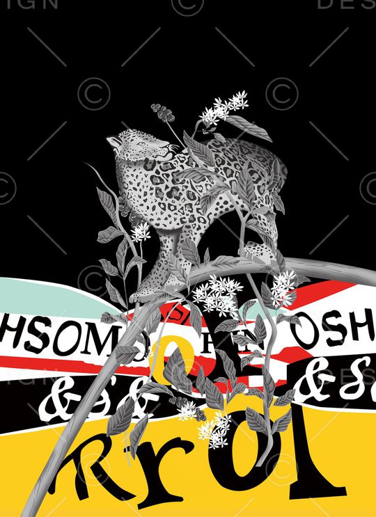 复古印花华亿平台图片