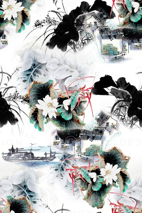 数码华亿平台印花华亿平台图片